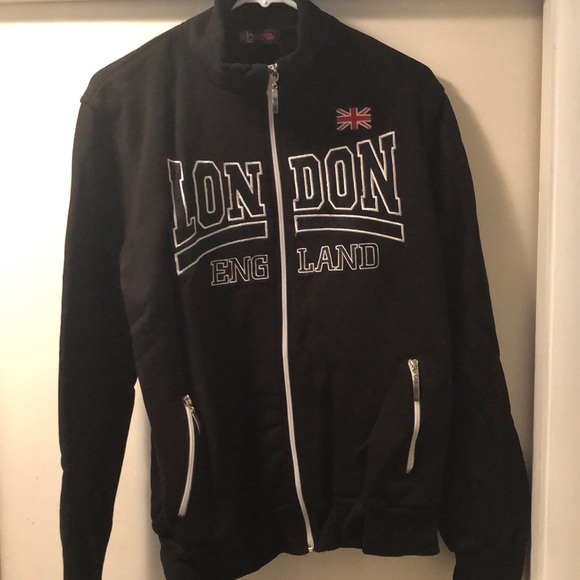 Sweaters - G- crown zip up sweatshirt. London England